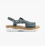 Rieker V2272-14 Womens Sandals Blue