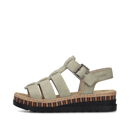 V7904-52 Womens Sandals Green