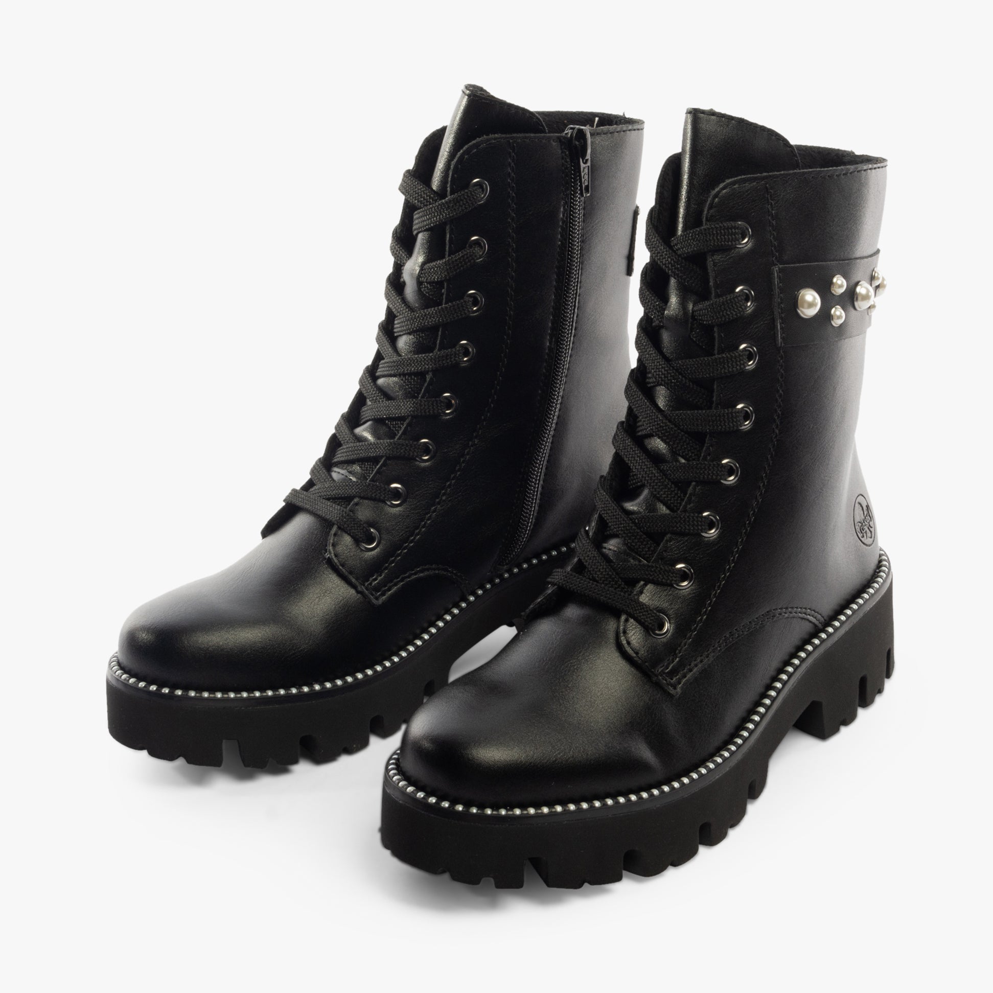 Rieker Y3354-00 Womens Boots Black