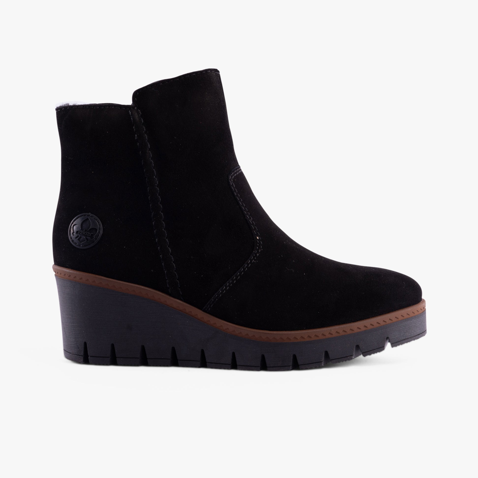 Rieker Y5065-00 Womens Boots Black