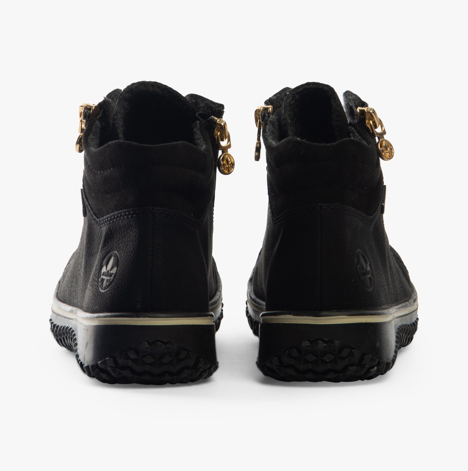 Rieker Z4263-00 Womens Ankle Boots Black