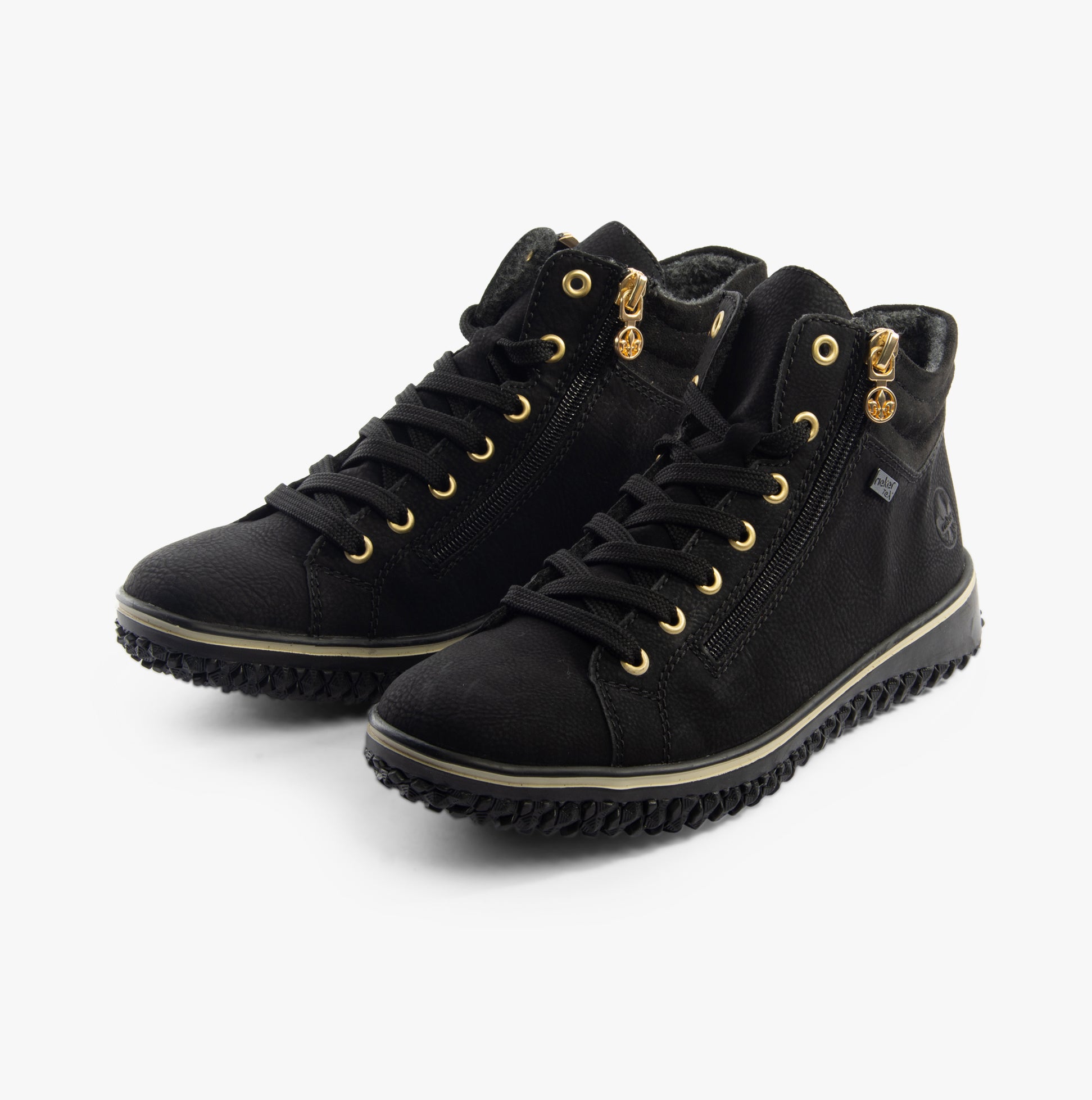 Rieker Z4263-00 Womens Ankle Boots Black