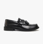 Roamers RUDEBOYZ Mens Polished Leather Tassel Loafers Black