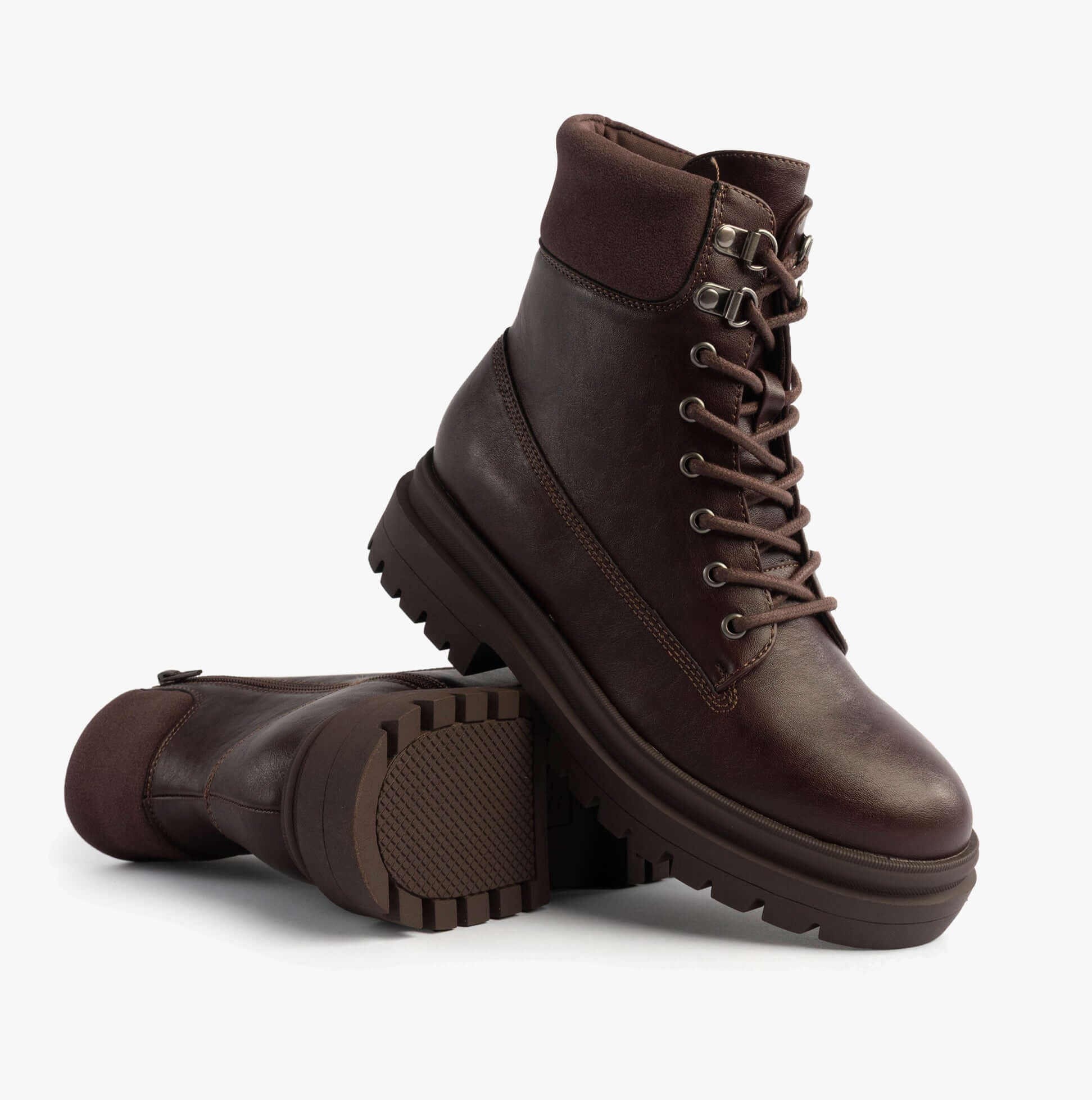 Rocket Dog DANIE Womens Lace Up Boots Dark Brown