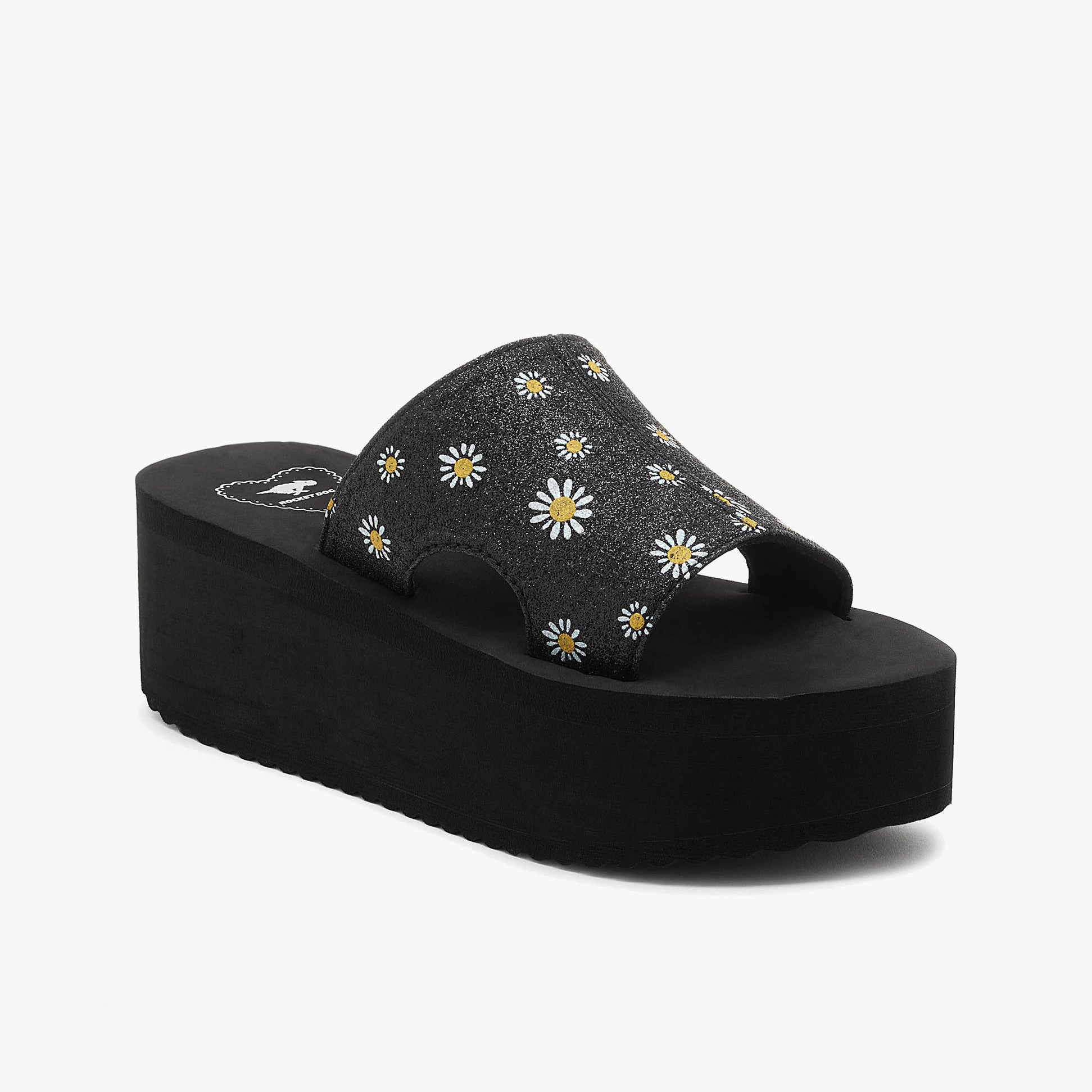 Rocket Dog HONALO Womens Platform Mule Sandals Black