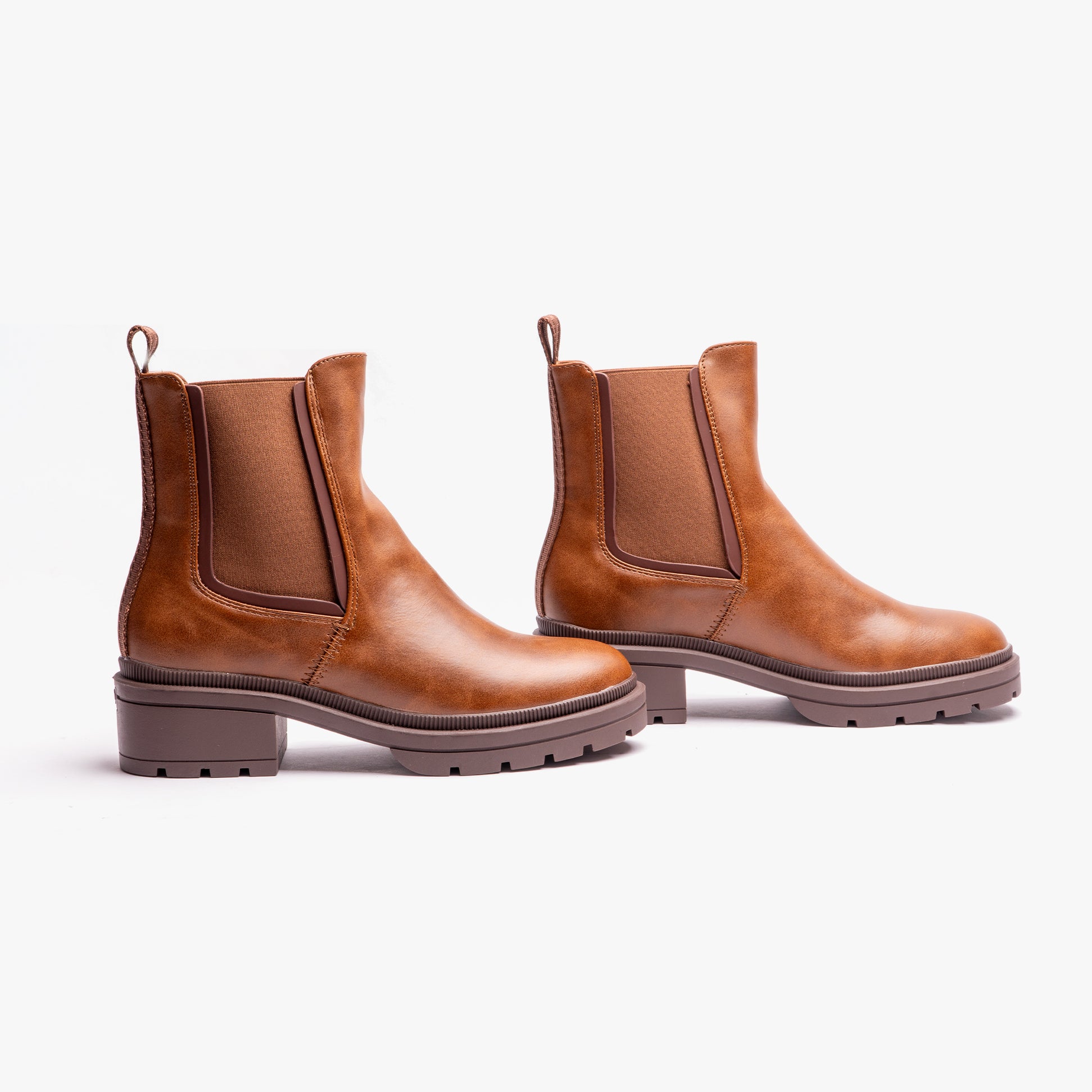 Rocket Dog IGGIE Womens Chelsea Boots Cognac