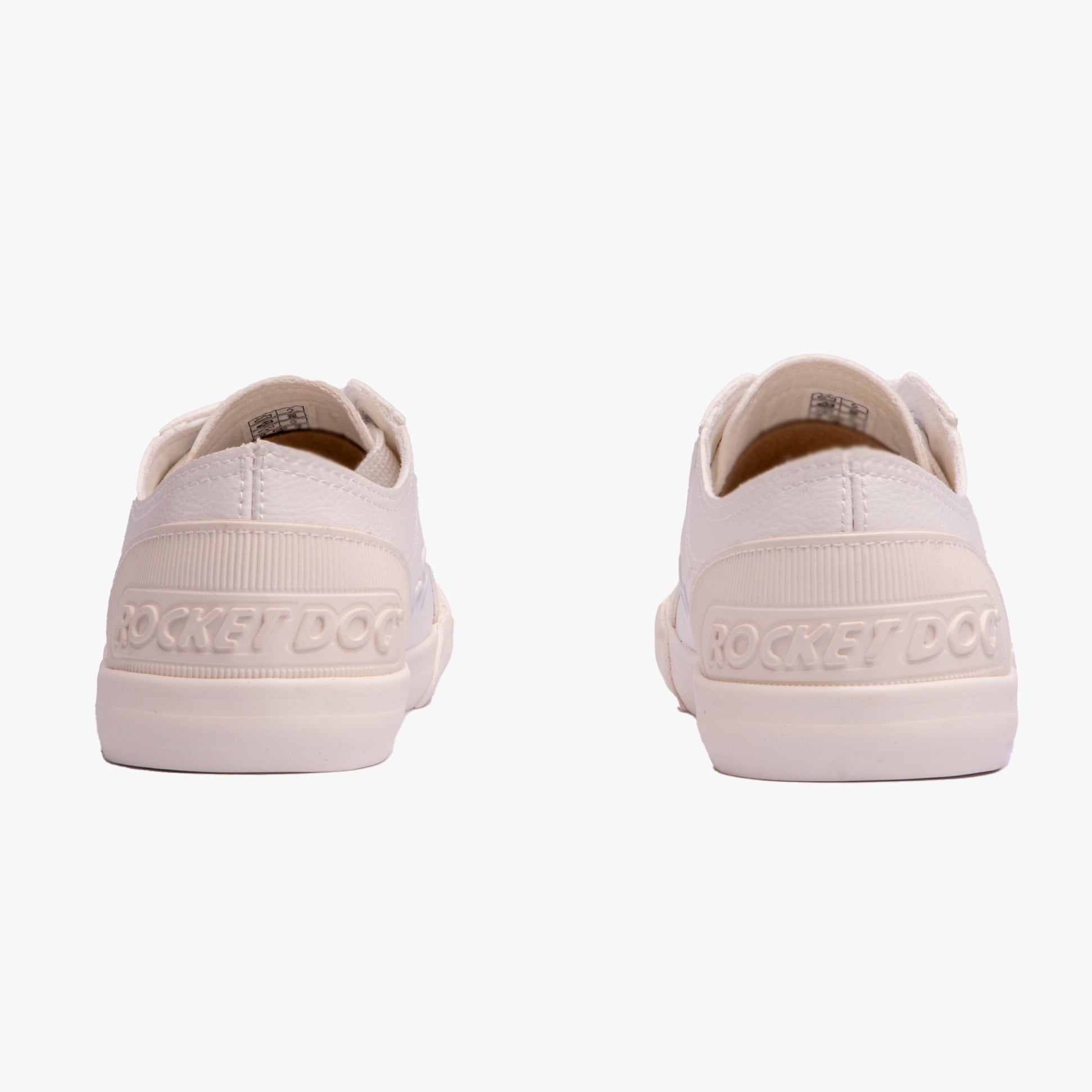 Rocket Dog JAZZIN SPORTY PU Womens Trainers White