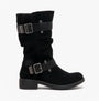 Rocket Dog TRUMBLE ONTARIO Womens Biker Boots Black