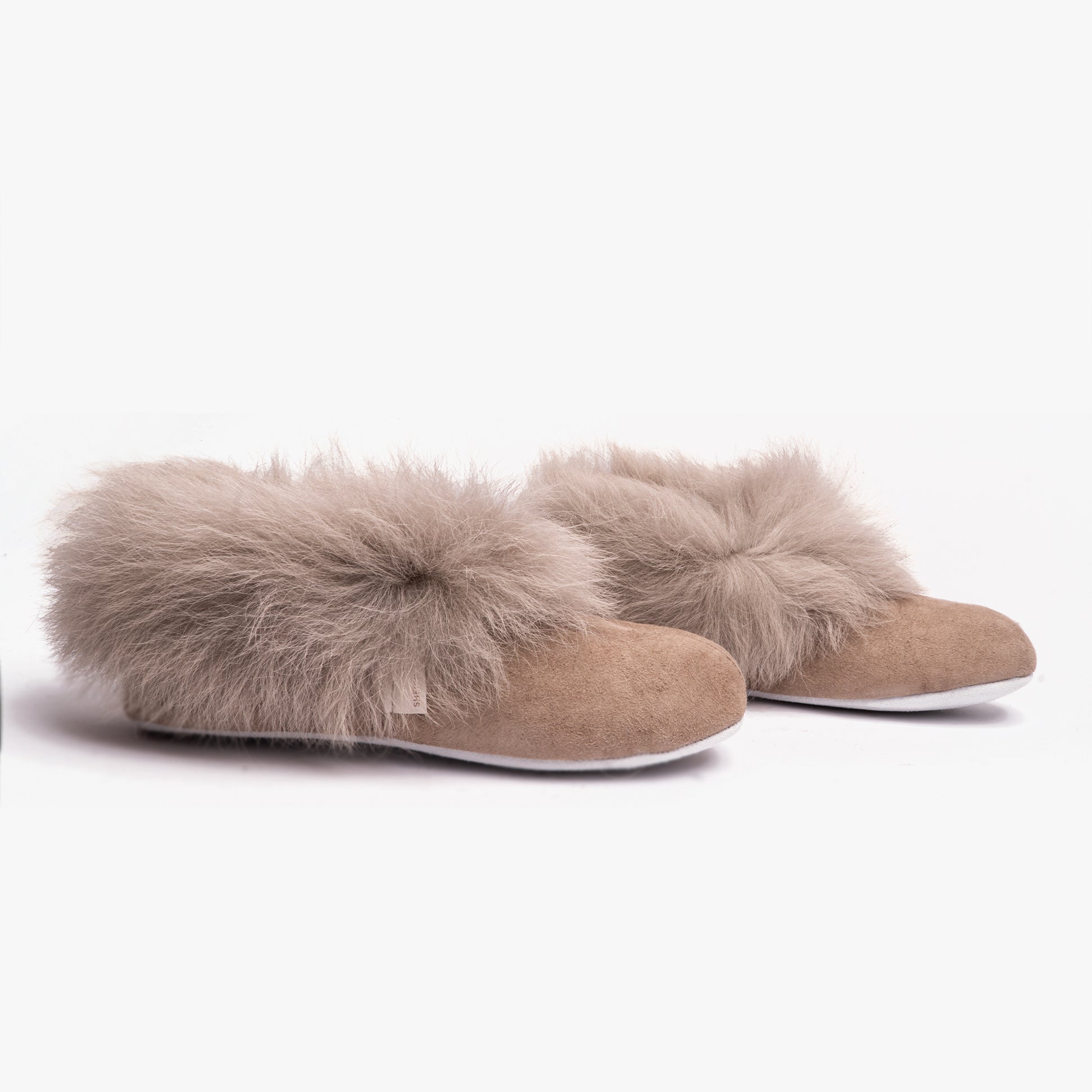 Shepherd ANNELIE Womens Sheepskin Full Slippers Stone
