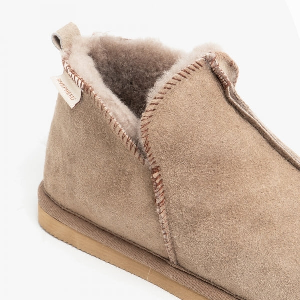 Shepherd ANNIE Womens Sheepskin Slipper Boots Stone