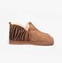 Shepherd ANNIE Womens Sheepskin Slipper Boots Chestnut/Tiger