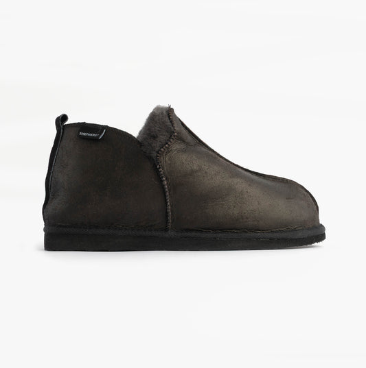 Shepherd ANNIE Womens Slippers Matt Black