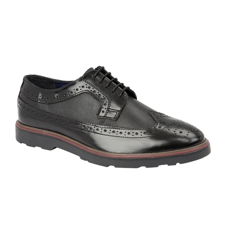 Silver Street London SOHO Mens Brogues Black