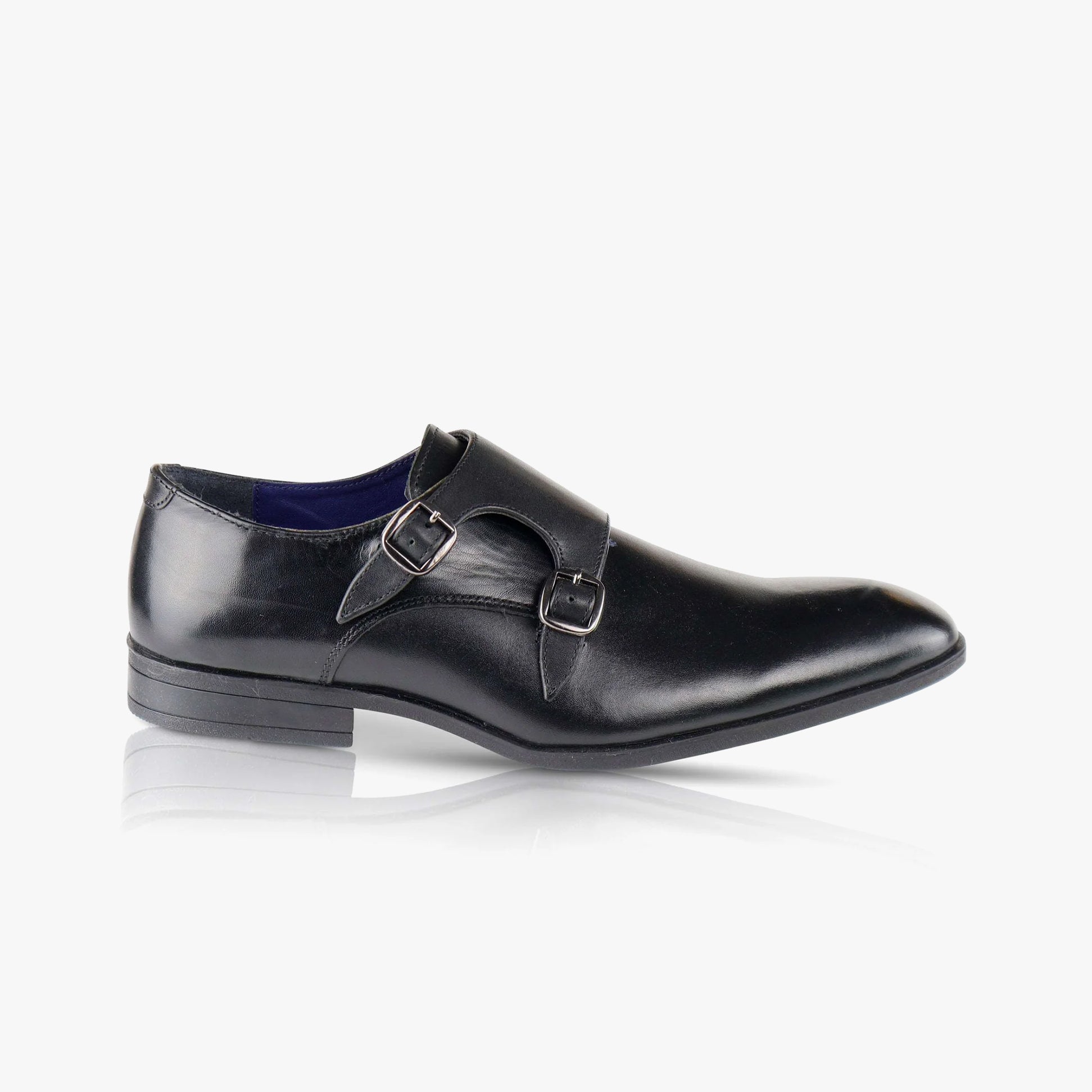 Silver Street London BOURNE Mens Shoes Black