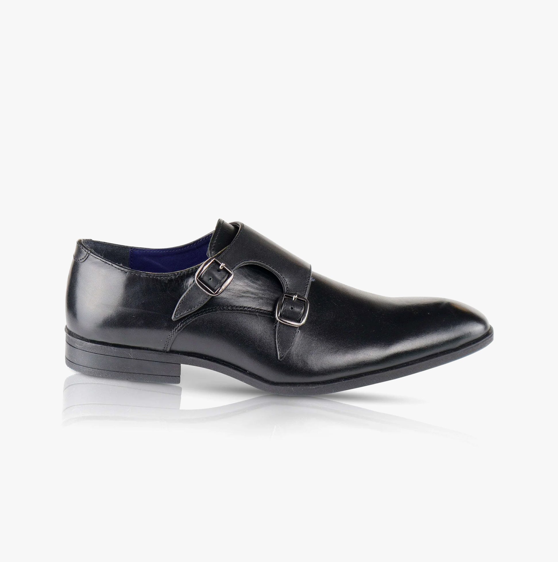 Silver Street London BOURNE Mens Shoes Black