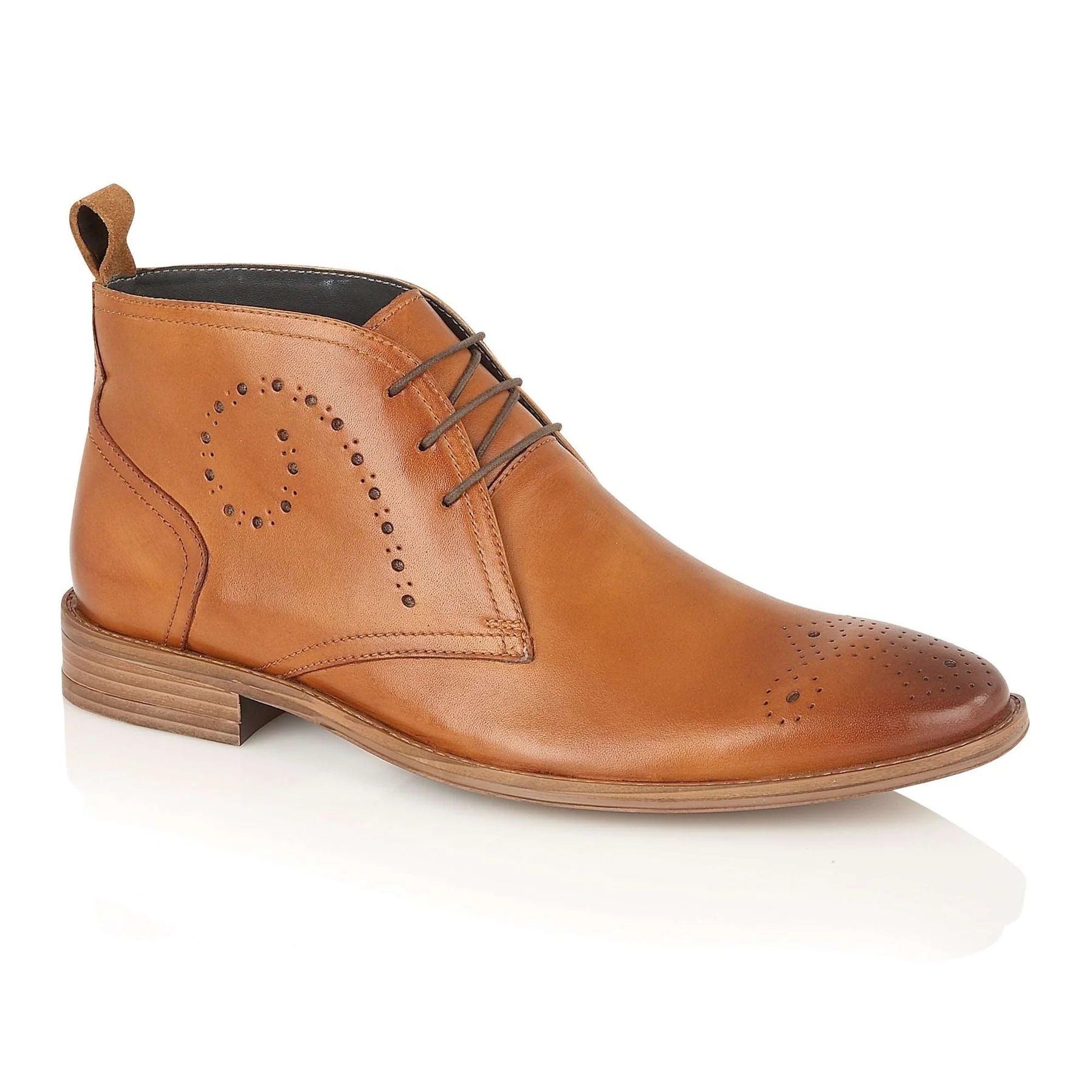 Silver Street London PEMBROKE Mens Boots Tan