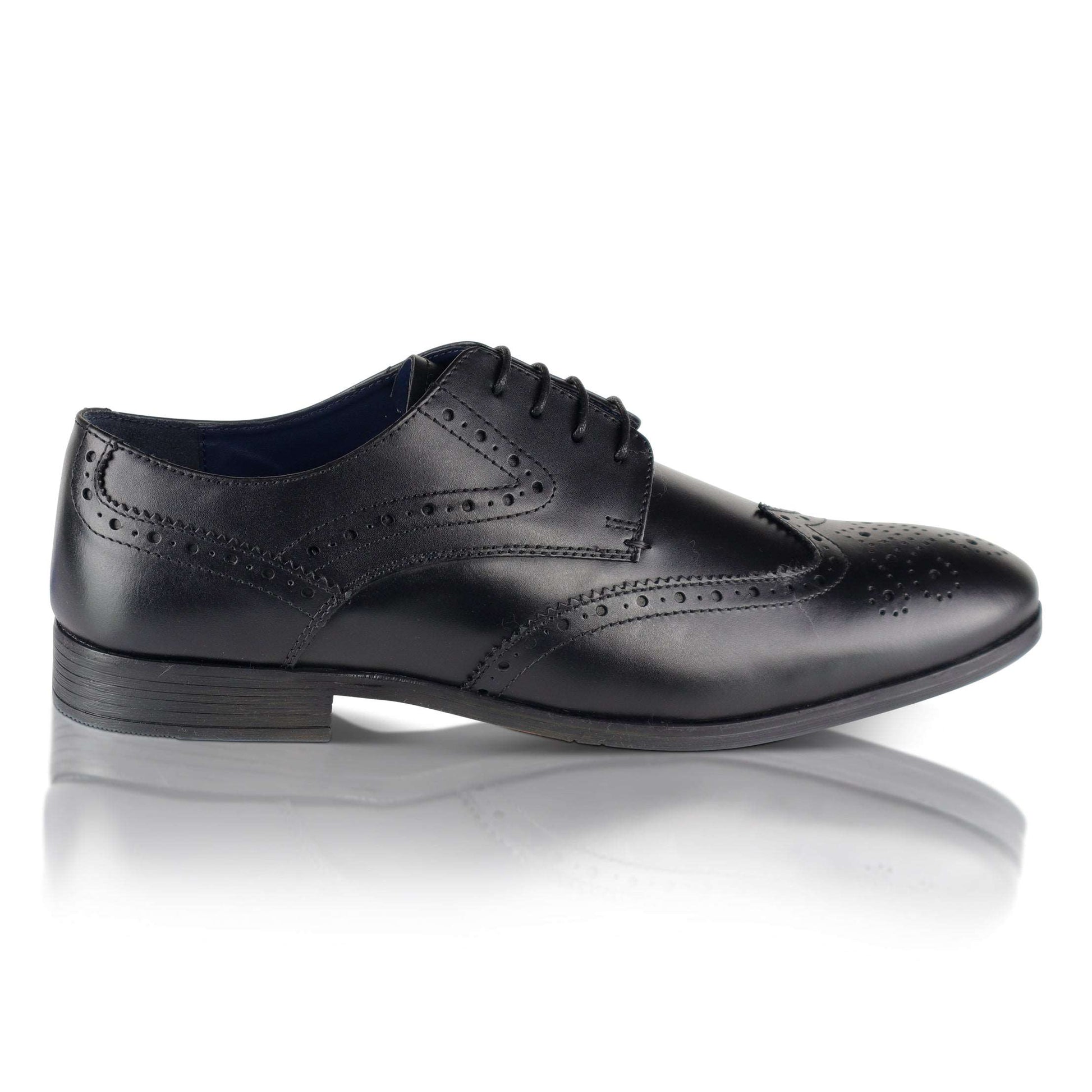 Silver Street London WILSON Mens Shoes Black