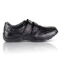 Silver Street London AMBROSE Mens Touch Fasten Shoes Black