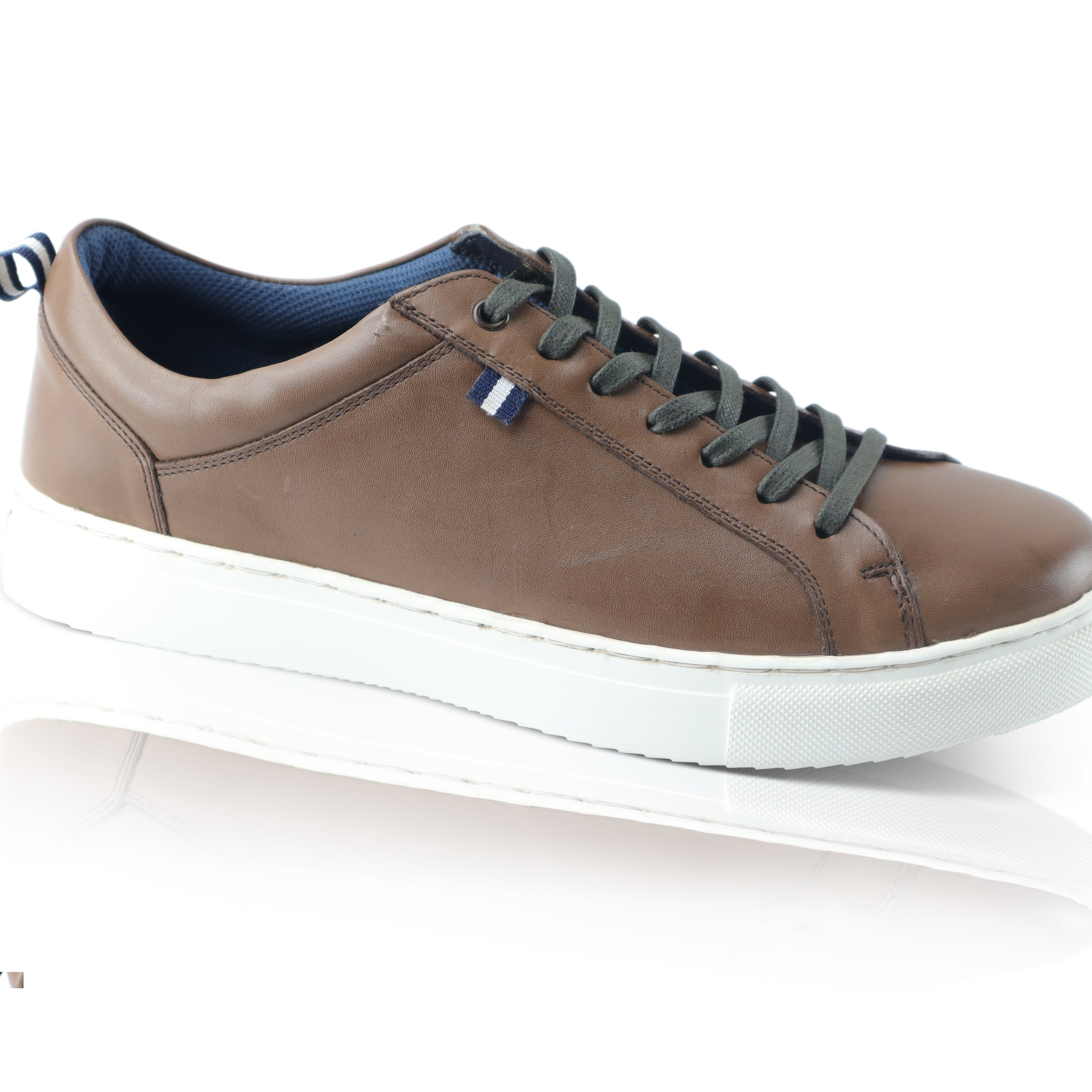 Silver Street London HOLDEN Mens Trainers Brown
