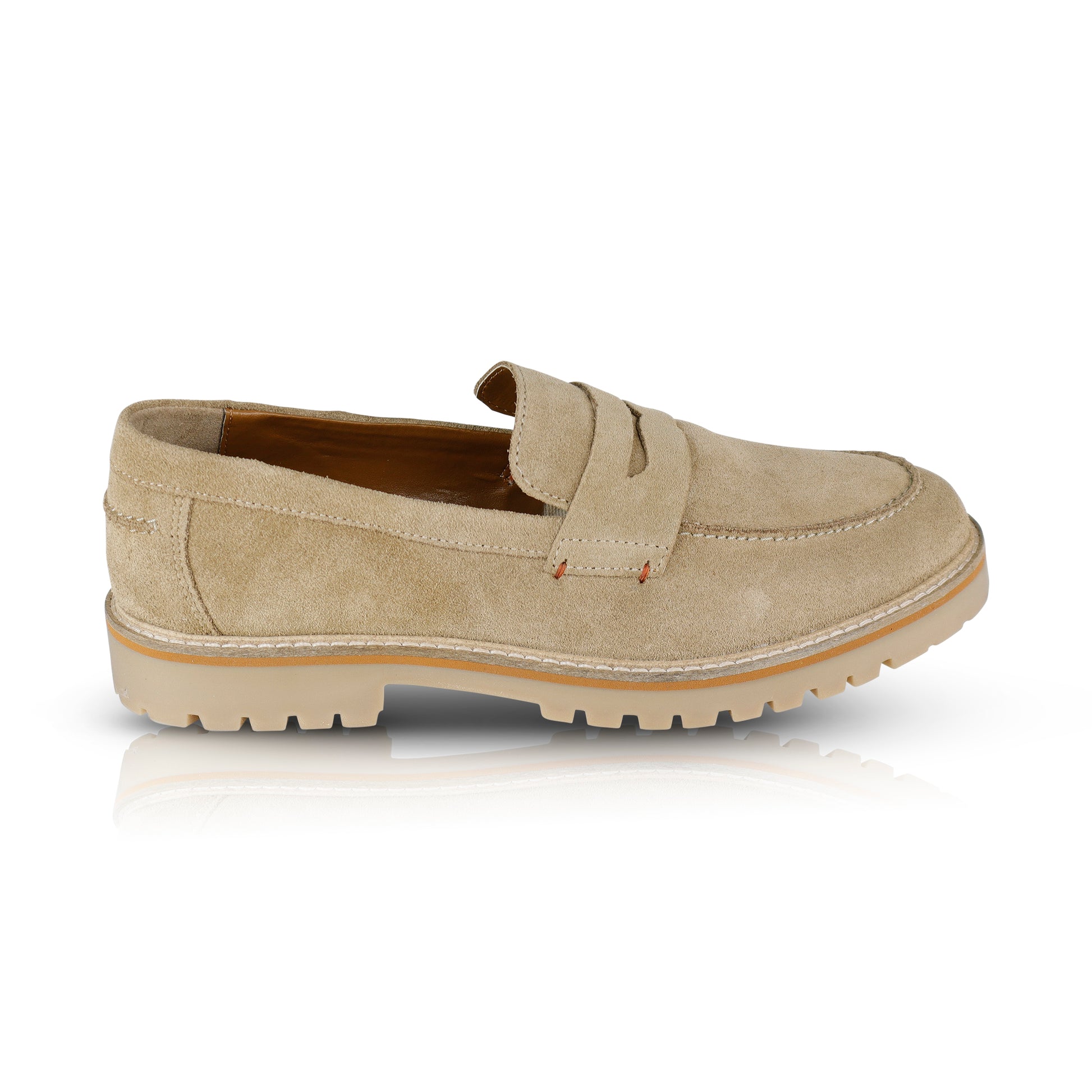 Silver Street London LOUSIVILLE Mens Loafers Beige