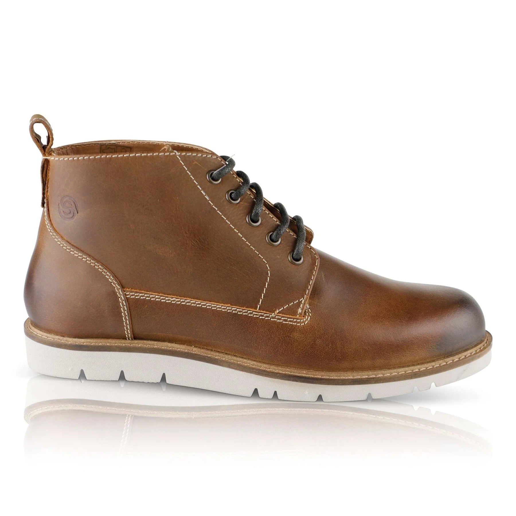 Silver Street London ALDERMAN Mens Boots Tan