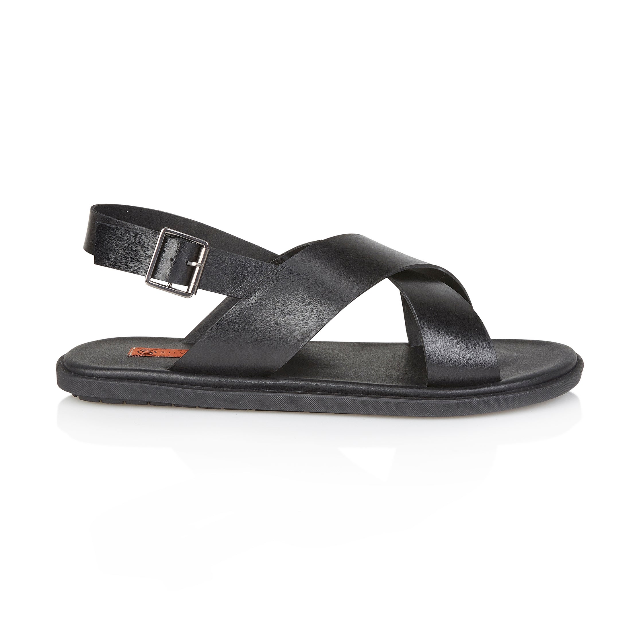 Silver Street London CROYDON Mens Sandals Black