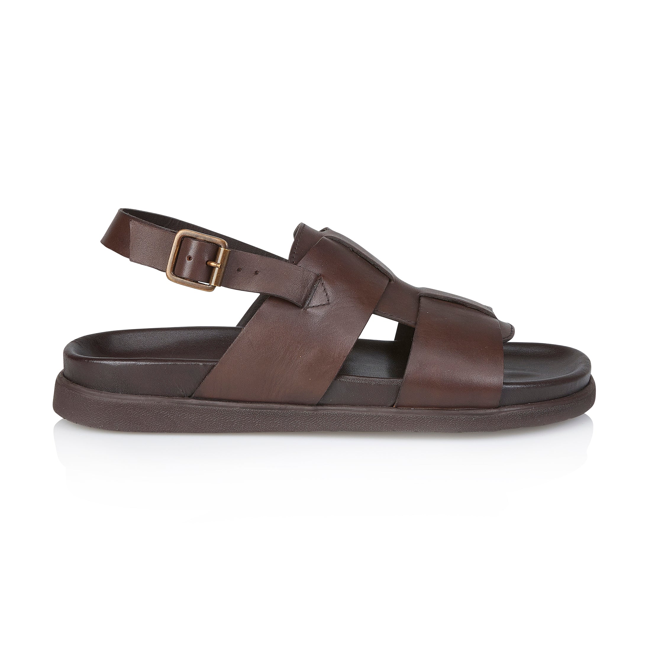 Silver Street London TUCSON Mens Sandals Brown