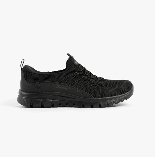 Skechers GRACEFUL - PICTURE PERFECT Womens Trainers Black