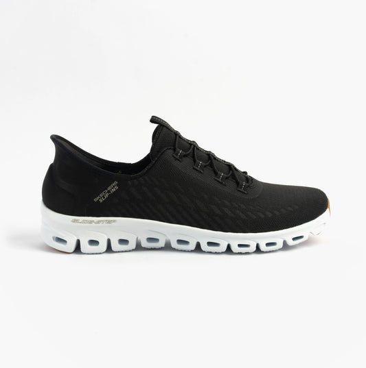 Skechers GLIDE-STEP - TRANQUILITY Womens Trainers Black/White