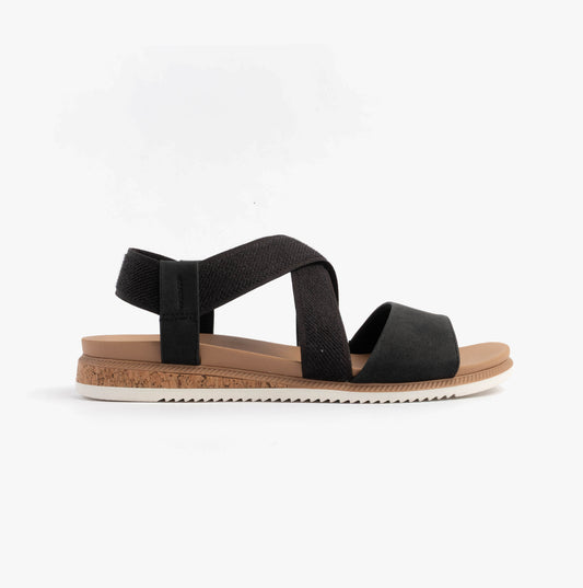 Skechers BOBS DESERT KISS LOW Womens Sandals Black