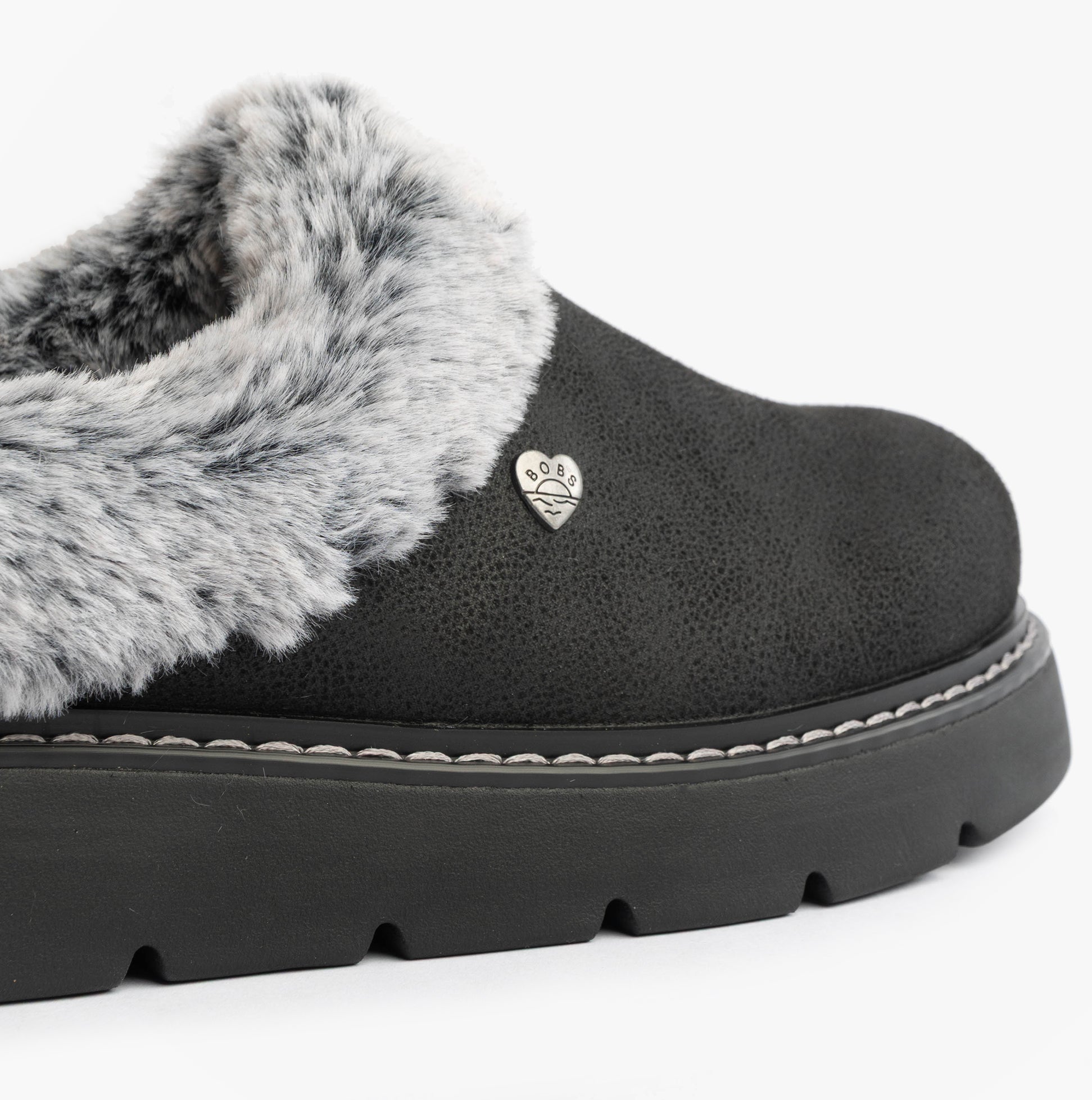 Skechers KEEPSAKES LITE - COZY BLEND Womens Slippers Black