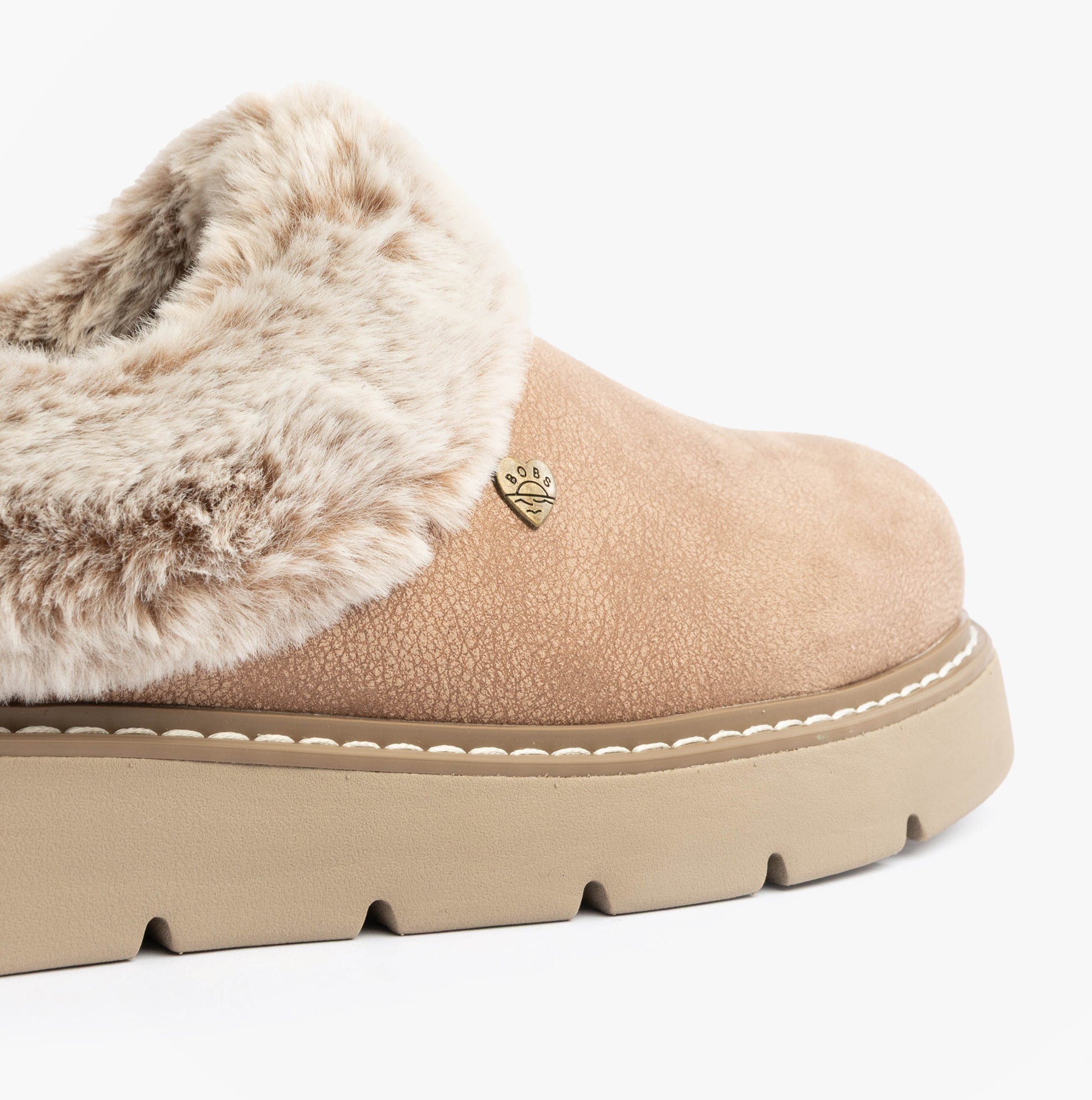 Skechers KEEPSAKES LITE - COZY BLEND Womens Slippers Taupe