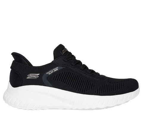 Skechers BOBS SPORT SQUAD Womens Trainers Black