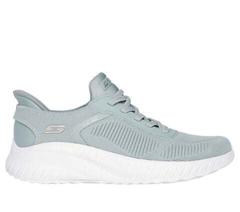 Skechers BOBS SPORT SQUAD Womens Trainers Blue