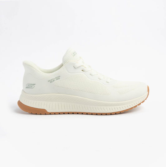 Skechers BOBS SQUAD 4 - STAPLE LOOK Womens Trainers White