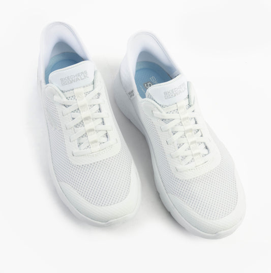 Skechers GO WALK FLEX - GRAND ENTRY Womens Trainers White
