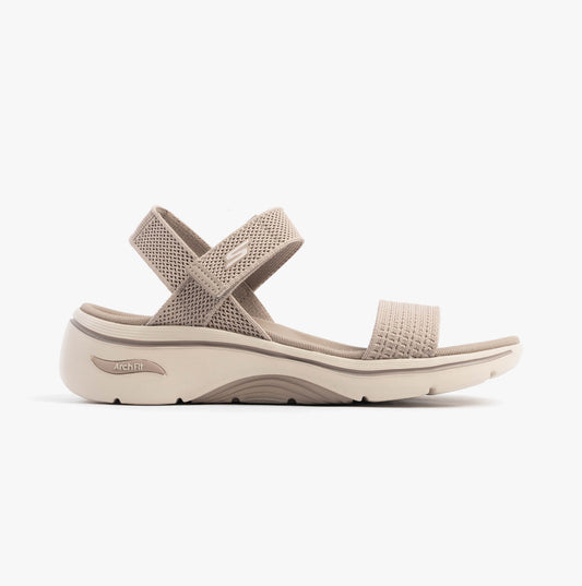 Skechers GO WALK ARCH FIT 2.0 SANDAL - ANNIE Womens Sandals Taupe