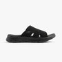 Skechers 141425/BBK GO WALK FLEX SANDAL - ELATION Womens Sandals Black