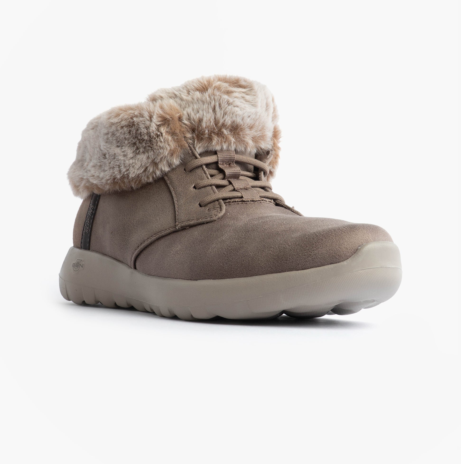 Skechers ON-THE-GO JOY - COZY CHARM Womens Boots Dark Taupe