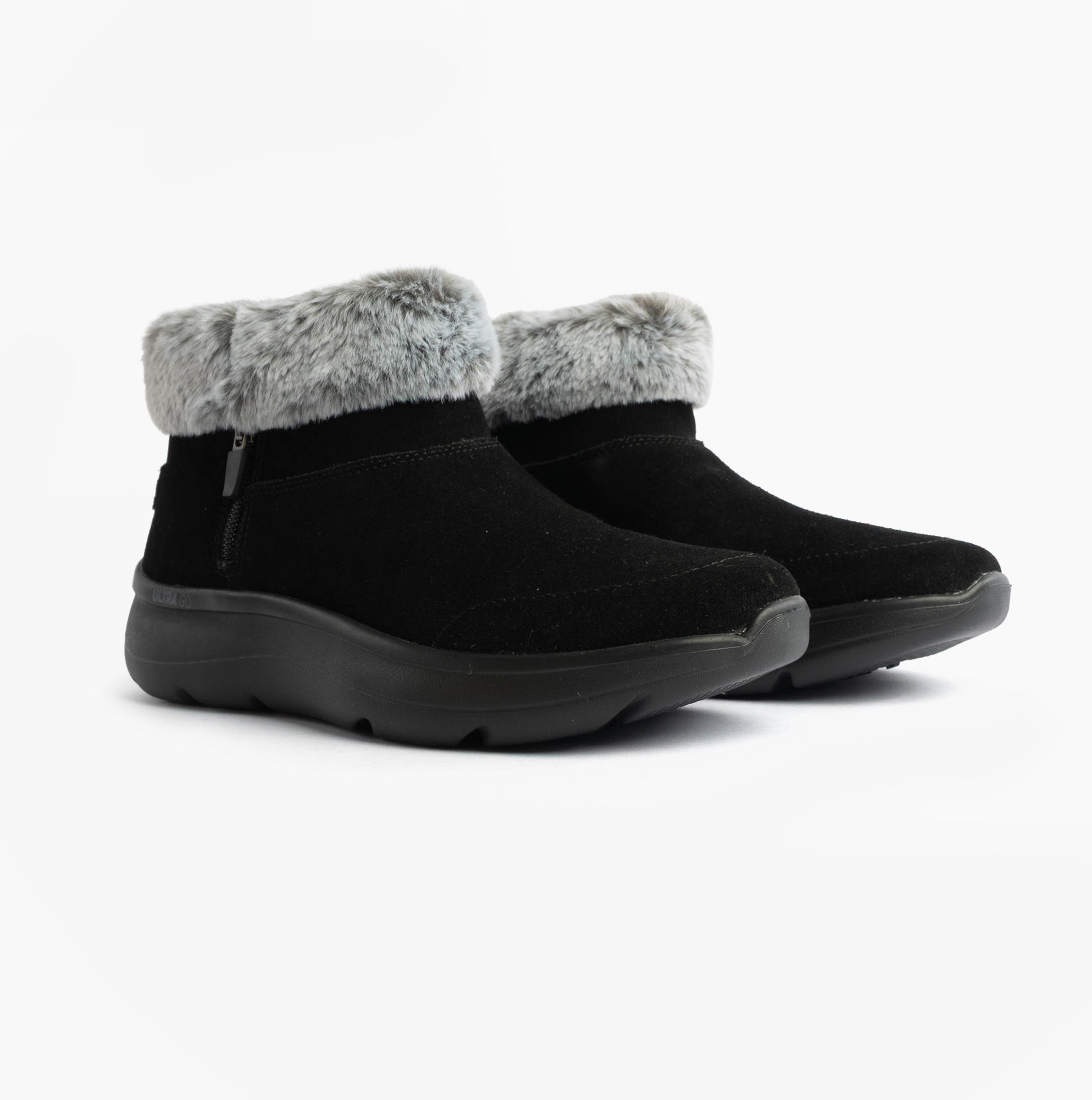 Skechers ON-THE-GO ENCORE - SNOW-CAPPE Womens Boots Black/Gray