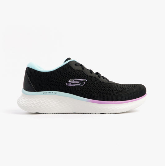 Skechers SKECH-LITE PRO-WARM GLOW Womens Trainers Black/Multi
