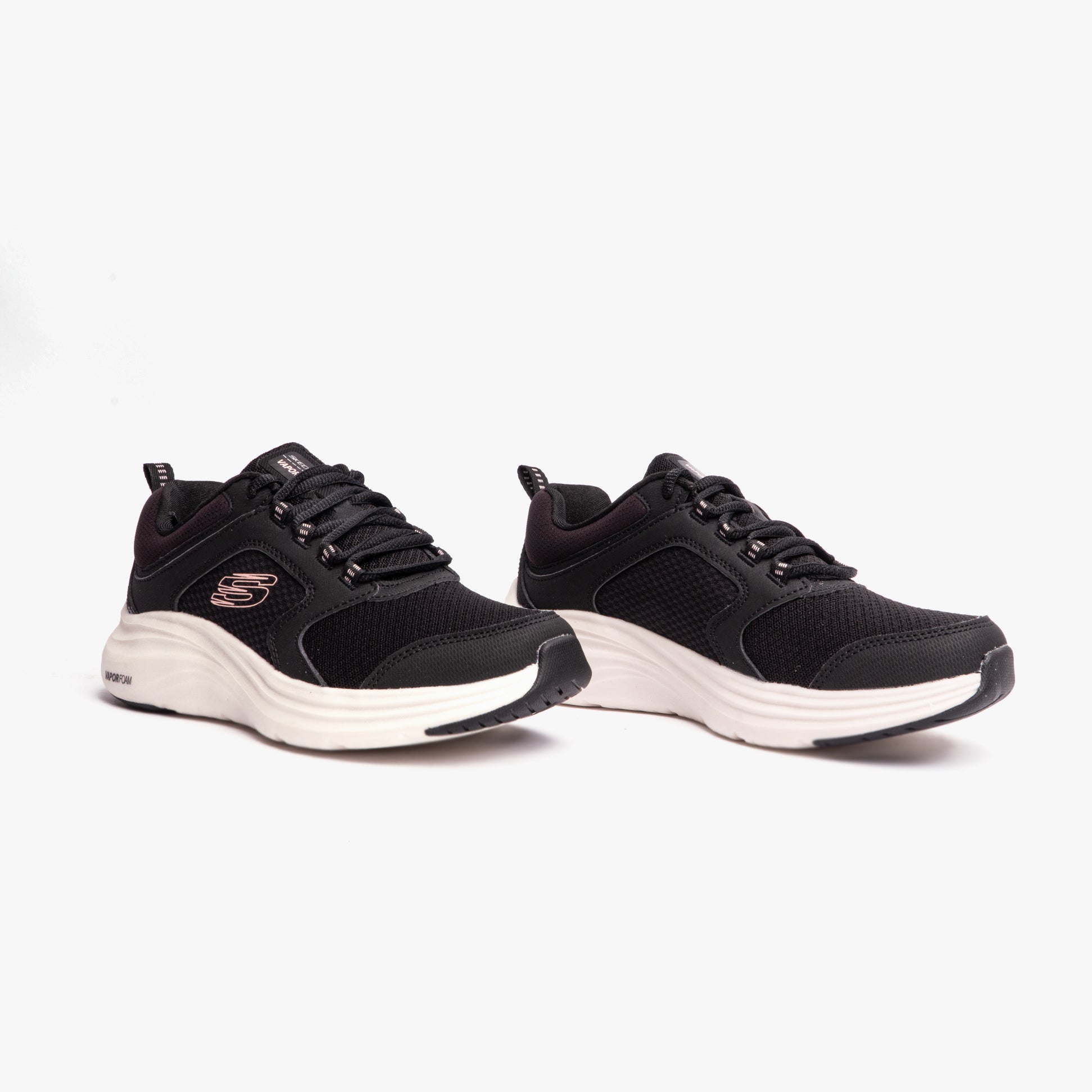 Skechers 150023/BKPK VAPOR FOAM-LASTING MOMENT Womens Sport Black