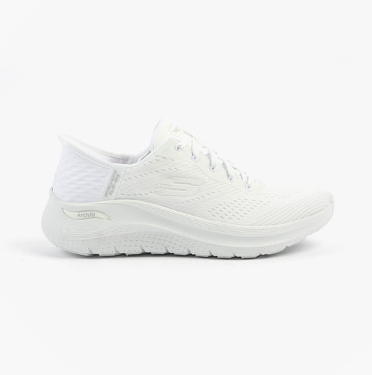 Skechers ARCH FIT 2.0 - EASY CHIC Womens Trainers White