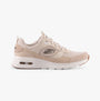 Skechers 150075/NTBK SKECH-AIR COURT-RETRO AVENUE Womens Trainers Natural/Black