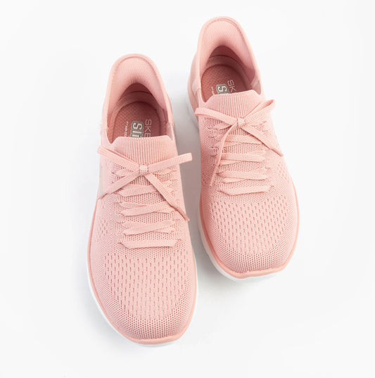 Skechers SUMMITS-NEW DAILY Womens Trainers Rose