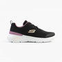 Skechers 150370/BKMV SKECH-AIR DYNAMIGHT 2.0 - NEW Womens Trainers Black/Mauve