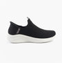 Skechers 150450/BLK ULTRA FLEX 3.0-EASY WIN Womens Trainers Black