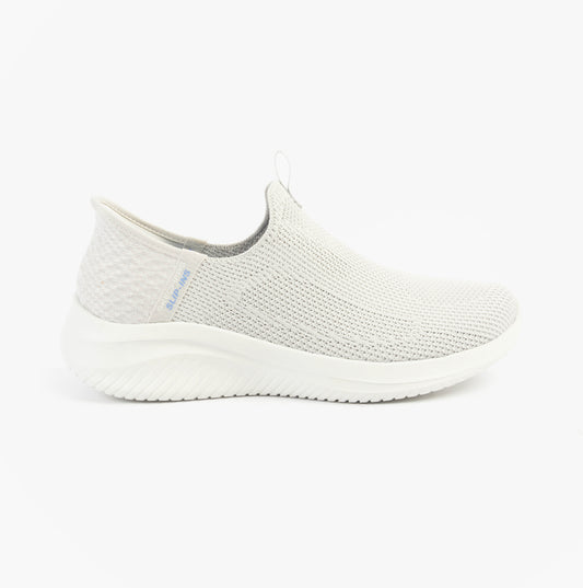 Skechers ULTRA FLEX 3.0-EASY WIN Womens Trainers Light Grey