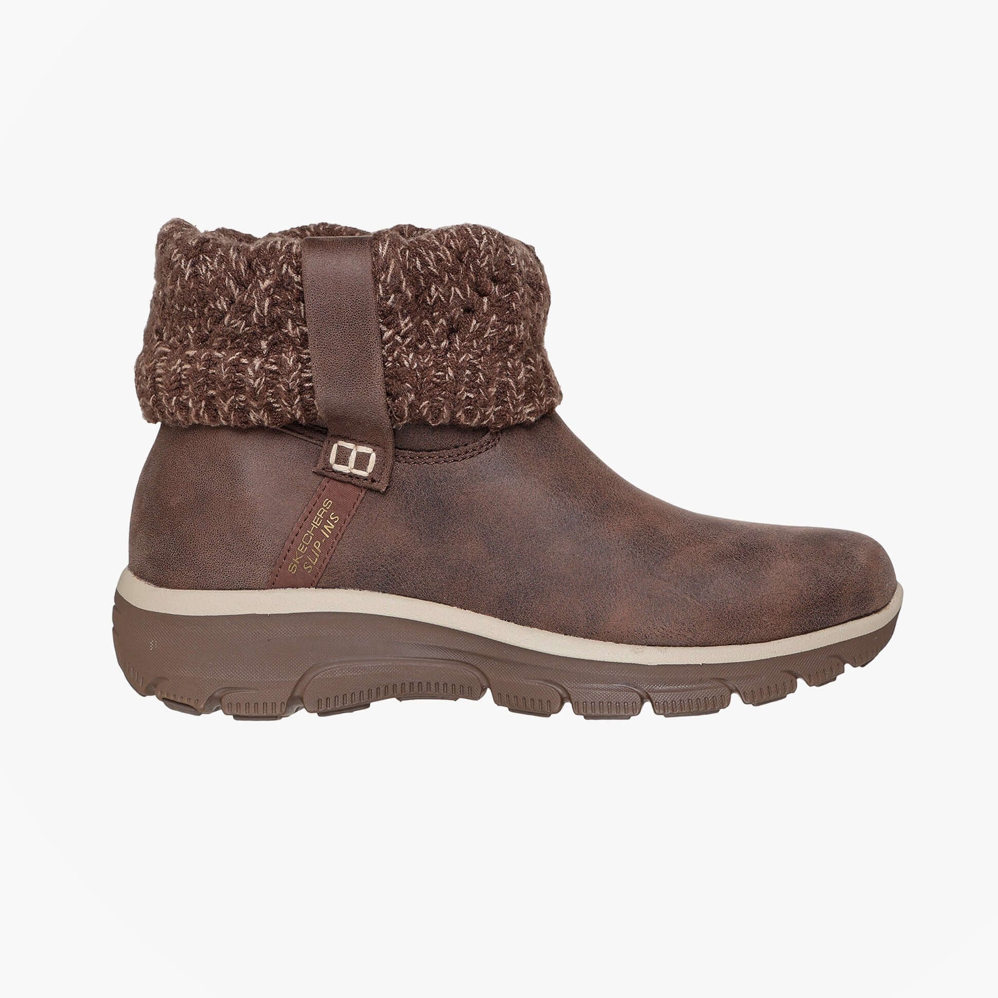Skechers EASY GOING - COZY WEATHER 2 Womens Boots Chocolate
