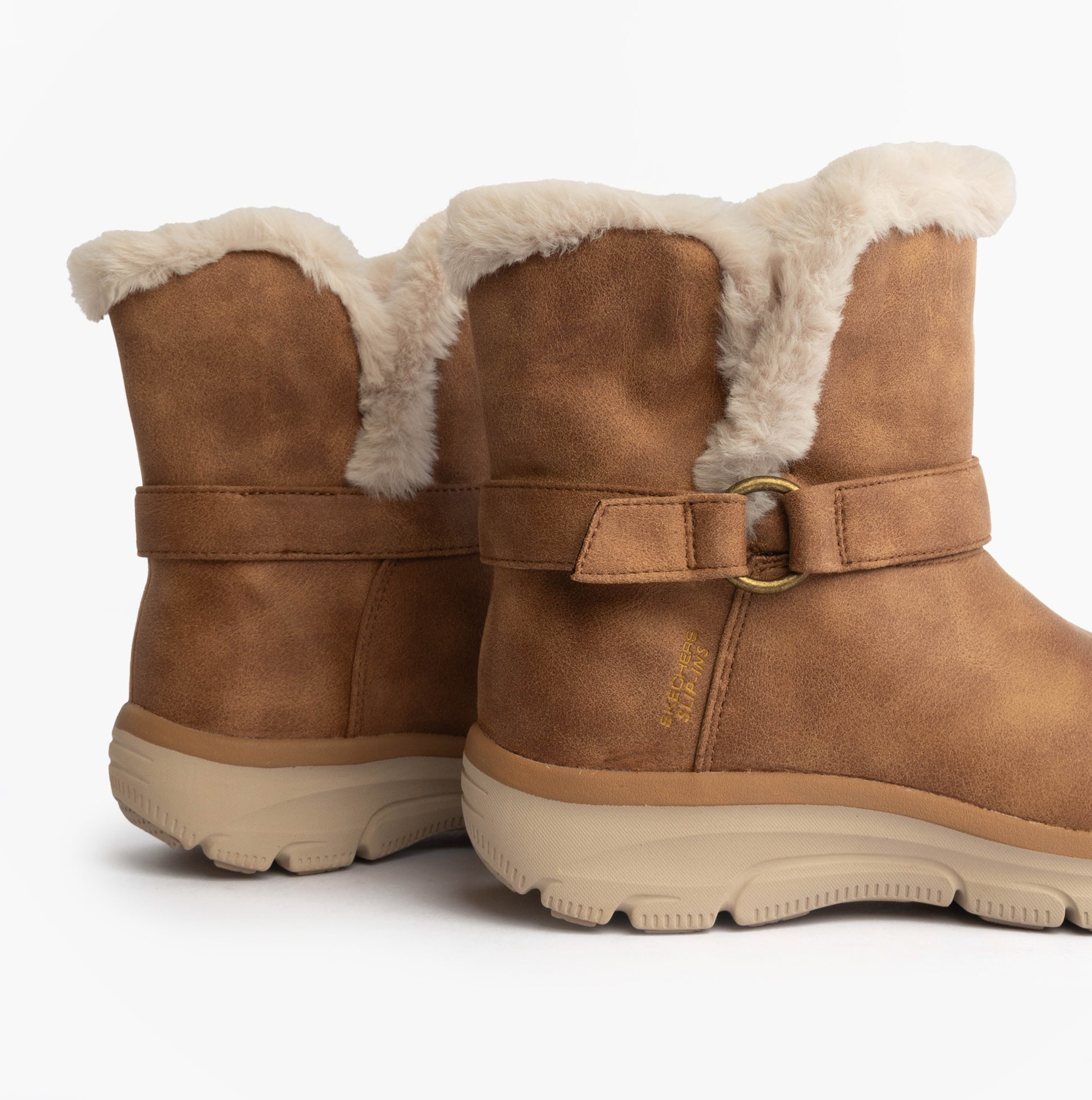 Skechers EASY GOING - DREAMERS MOVE Womens Boots Chestnut